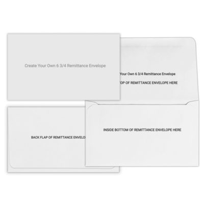 Custom #6 3/4 Remittance Envelopes | MoreWithPrint