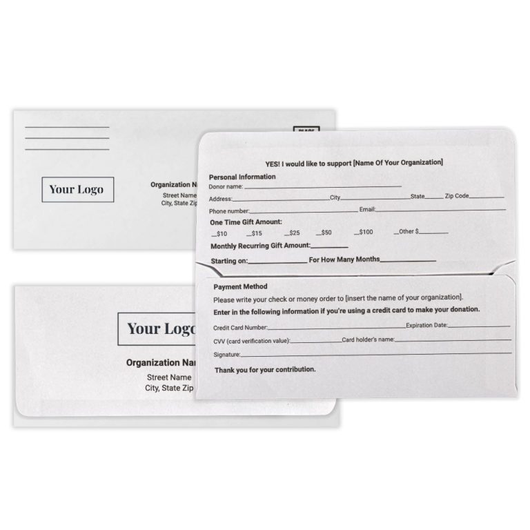 Customizable #9 Remittance Envelopes | MoreWithPrint