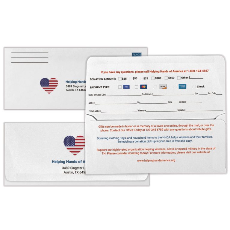 Non-Profit Organization Remittance Envelopes #9 | MoreWithPrint