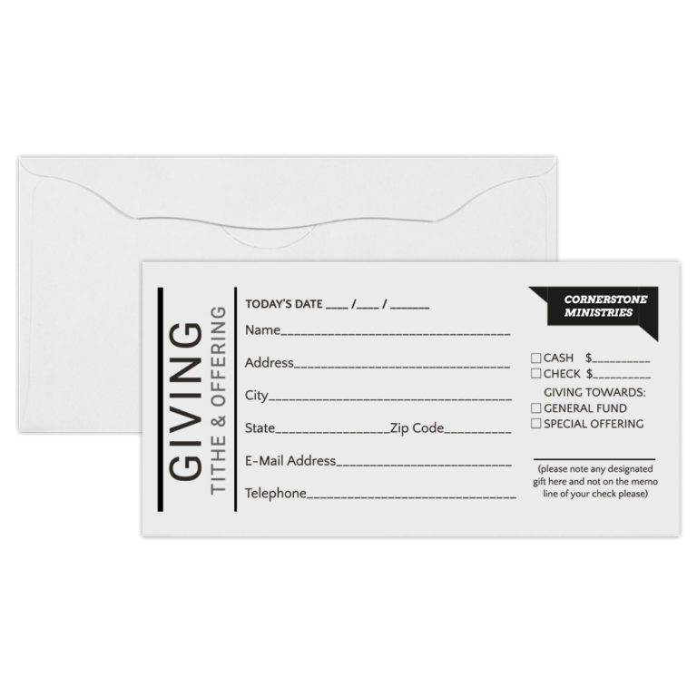 Customizable #9 Remittance Envelopes 